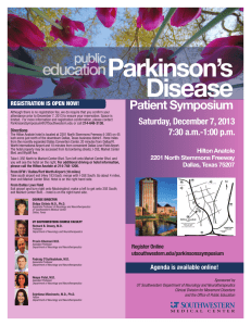 Parkinson’s Disease Patient Symposium