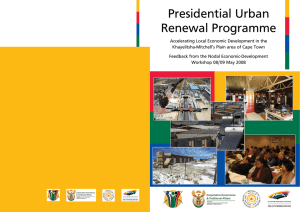 Presidential Urban Renewal Programme