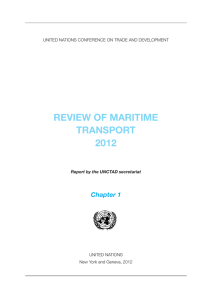 REVIEW OF MARITIME TRANSPORT 2012 Chapter 1