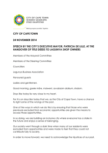 CITY OF CAPE TOWN  24 NOVEMBER 2014