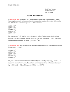 Exam 2 Solutions