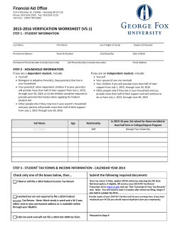 Printables Clergy Housing Allowance Worksheet 2016 2017 verification worksheet v1 financial aid office 2015 v5 1 office