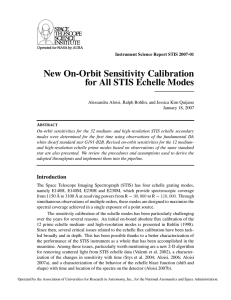 New On-Orbit Sensitivity Calibration for All STIS Echelle Modes