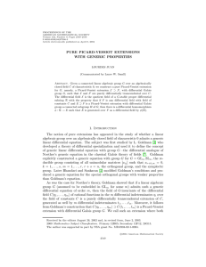 PROCEEDINGS OF THE AMERICAN MATHEMATICAL SOCIETY Volume 132, Number 9, Pages 2549–2556