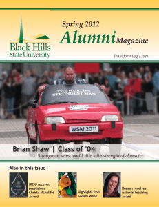 Alumni Spring 2012 Magazine