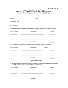 Form 3B: MPS-AE STATE UNIVERSITY OF NEW YORK