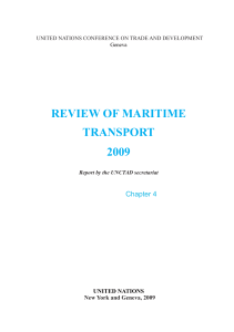 REVIEW OF MARITIME TRANSPORT 2009 Chapter 4