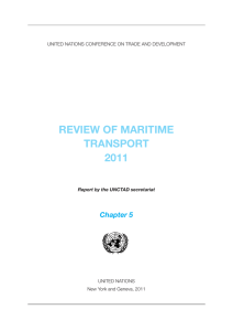 REVIEW OF MARITIME TRANSPORT 2011 Chapter 5