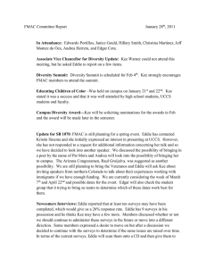 FMAC Committee Report  January 28 , 2011