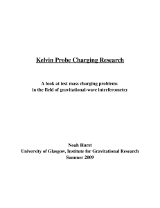 Kelvin Probe Charging Research