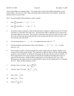 7-1, 7-2 Test Review Answers