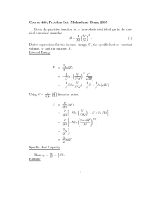 Course 443, Problem Set, Michaelmas Term, 2005