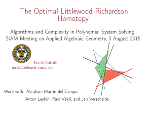 The Optimal Littlewood-Richardson Homotopy