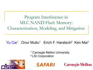 Program Interference in MLC NAND Flash Memory: Characterization, Modeling, and Mitigation