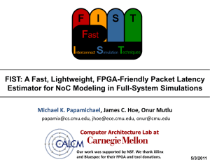 FIST: A Fast, Lightweight, FPGA-Friendly Packet Latency