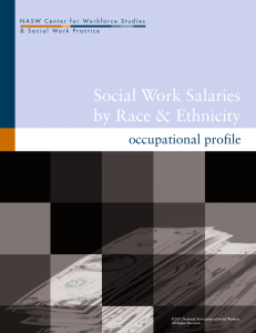 Social Work Salaries by Race &amp; Ethnicity occupational profile