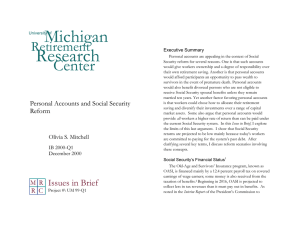 Research Michigan Center Retirement