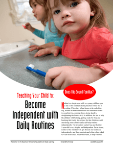 Become N Teaching Your Child to: Does this Sound Familiar?