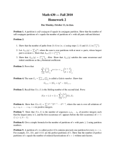 Math 630 — Fall 2010 Homework 2