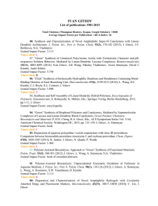 IVAN GITSOV List of publications 1981-2015