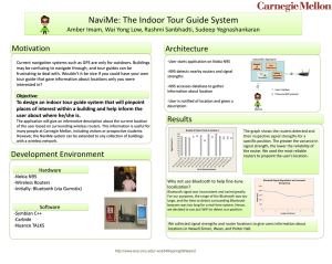 NaviMe: The Indoor Tour Guide System