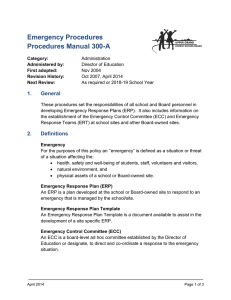 Emergency Procedures  Procedures Manual 300-A 1.