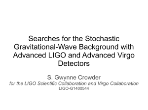 Searches for the Stochastic Gravitational-Wave Background with Advanced LIGO and Advanced Virgo Detectors