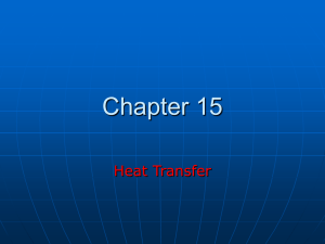 Chapter 15 Heat Transfer