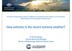 The Monash Sustainability Institute, the Melbourne Sustainable Society Institute, and... Meteorological and Oceanographic Society present: