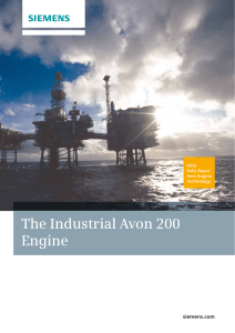 The Industrial Avon 200 Engine siemens.com With