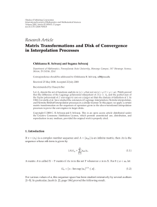 Hindawi Publishing Corporation International Journal of Mathematics and Mathematical Sciences