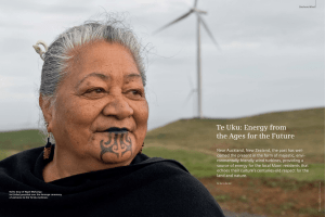 Te Uku: Energy from the Ages for the Future