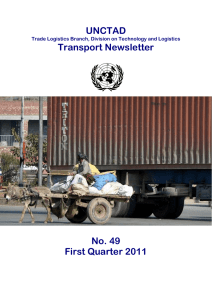 UNCTAD Transport Newsletter  No. 49
