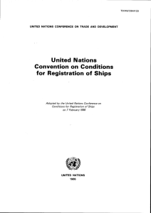 United  Nations Convention on  Conditions 7