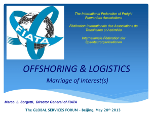 The International Federation of Freight Forwarders Associations  Fédération Internationale des Associations de