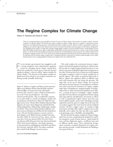 The Regime Complex for Climate Change