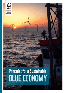 BLUE ECONOMY Principles for a Sustainable WWF BALTIC ECOREGION