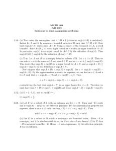 MATH 409 Fall 2012 Solutions to some assignment problems