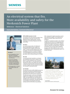 An electrical system that fits. More availability and safety for the