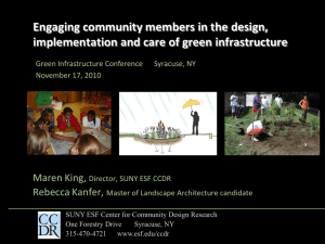 Engaging community members in the design, Maren King, Rebecca Kanfer,