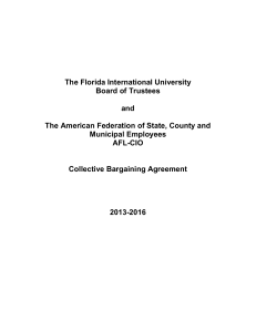 The Florida International University Board of Trustees and