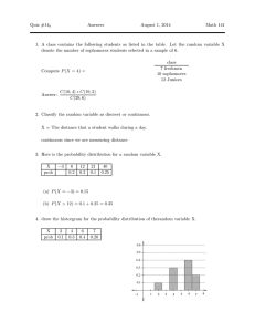 Quiz #14 Answers August 1, 2014 Math 141