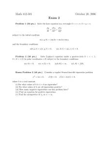 Math 412-501 October 20, 2006 Exam 2