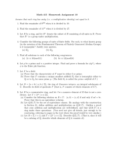 Math 415 Homework Assignment 10