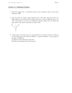 Page 1 Section 1.1: Challenge Problems