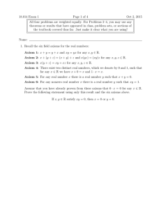 18.014 Exam 1 Page 1 of 4 Oct 2, 2015