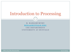 Introduction to Processing