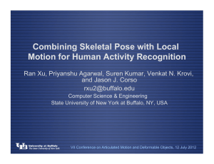 Combining Skeletal Pose with Local Motion for Human Activity Recognition