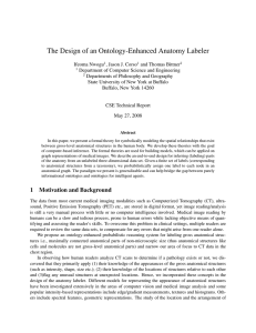 The Design of an Ontology-Enhanced Anatomy Labeler