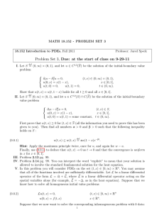 Problem Set 3, Due: at the start of class on...